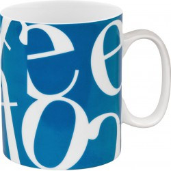 Mug Collage Blue