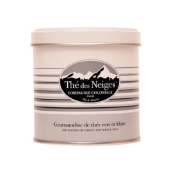 " Thé des Neiges " - Boite luxe  -Compagnie Coloniale 1848