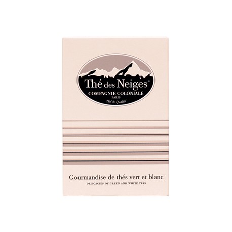 " Thé des Neiges " boite 25 sachets berlingo - Compagnie Coloniale 1848