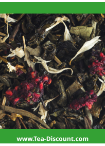 170 ans, thé blanc de Chine aux fruits rouges, amande et miel.