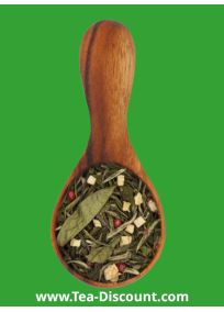 Hiver en blanc Christine Dattner, thé blanc à la pomme, cannelle, amande, orange.